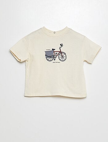 T-shirt con stampa animata