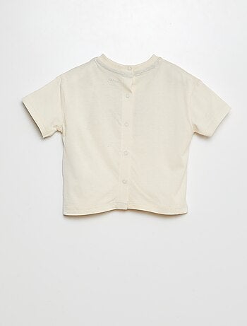 T-shirt con stampa animata