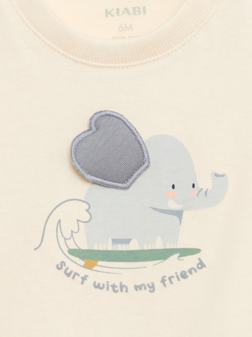 T-shirt con stampa animata - Kiabi