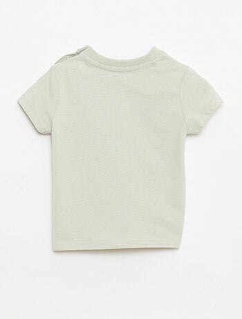 T-shirt con stampa animata