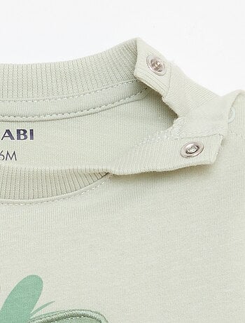 T-shirt con stampa animata