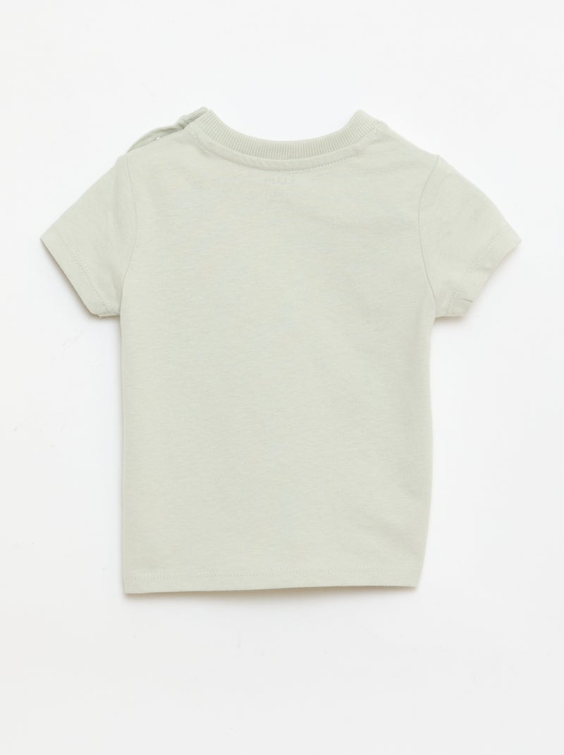 T-shirt con stampa animata Verde - Kiabi