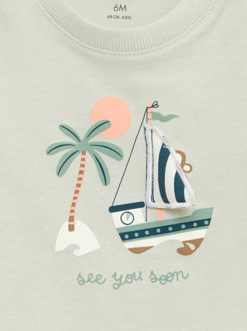 T-shirt con stampa animata - Kiabi