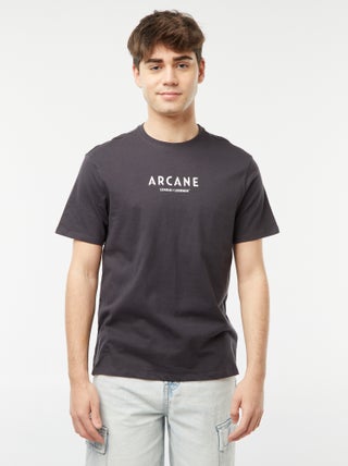 T-shirt con stampa 'Arcane'