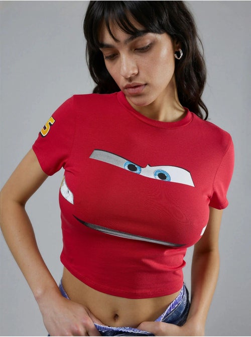 T-shirt con stampa auto a maniche corte hiccup - Kiabi T-shirt con stampa auto a maniche corte hiccup - Kiabi