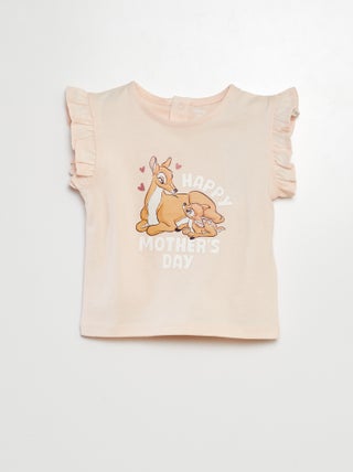 T-shirt con stampa 'Bambi' festa della mamma