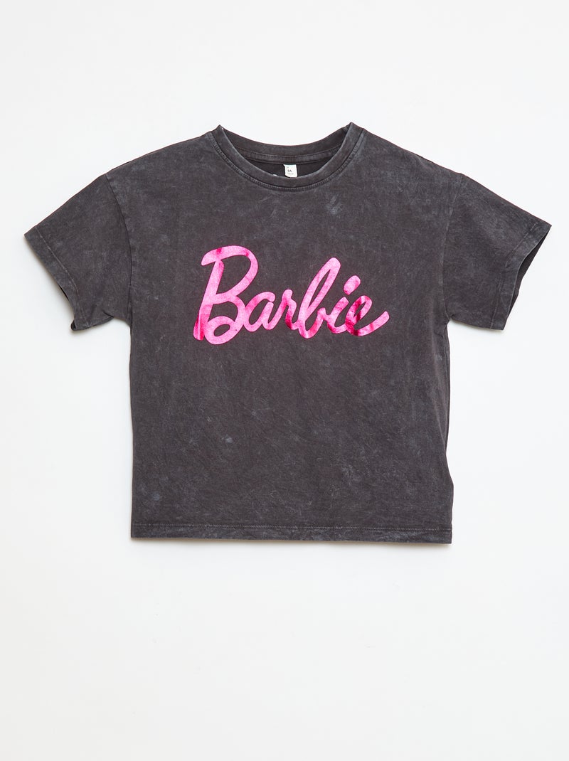 T-shirt con stampa 'Barbie' NERO - Kiabi