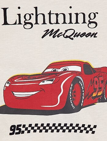 T-shirt con stampa 'Cars' loose fit