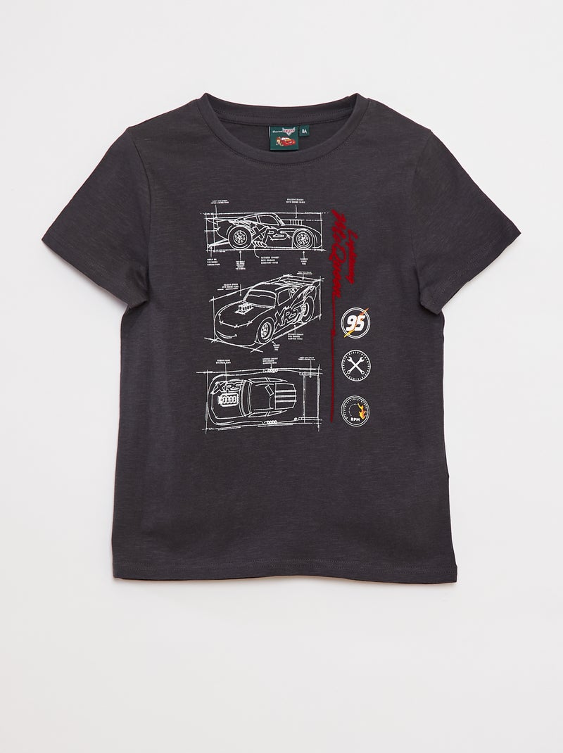 T-shirt con stampa 'Cars' loose fit Grigio - Kiabi