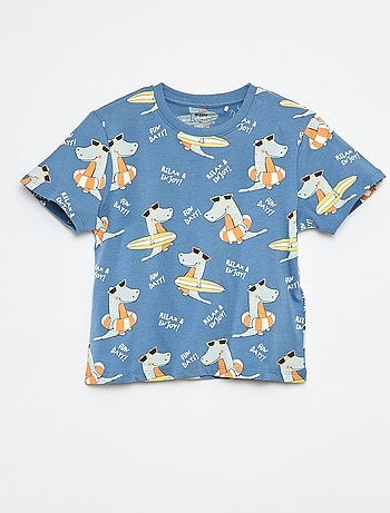 T-shirt con stampa dinosauro 'Guppy'