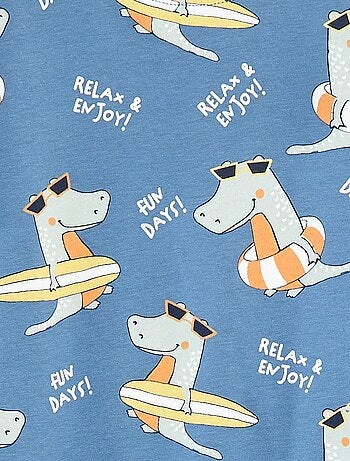 T-shirt con stampa dinosauro 'Guppy'