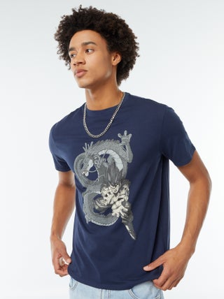 T-shirt con stampa 'Dragon Ball Z'