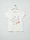     T-shirt con stampa 'eco-friendly' vista 1
