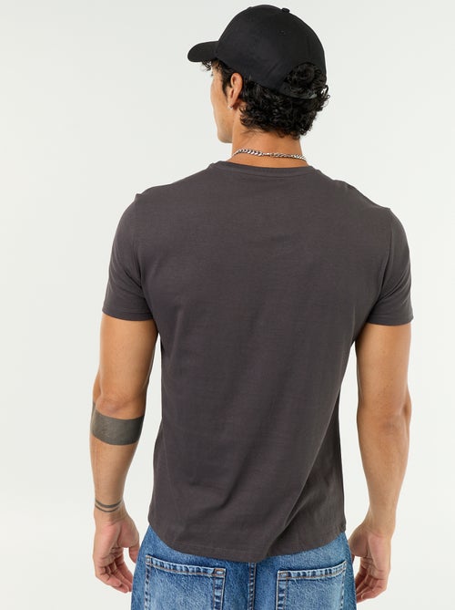 T-shirt con stampa fantasia a maniche corte - Kiabi