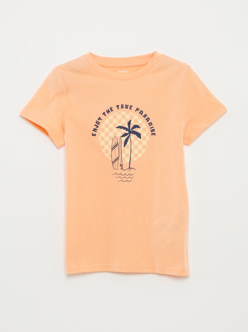 T-shirt con stampa fantasia - Kiabi