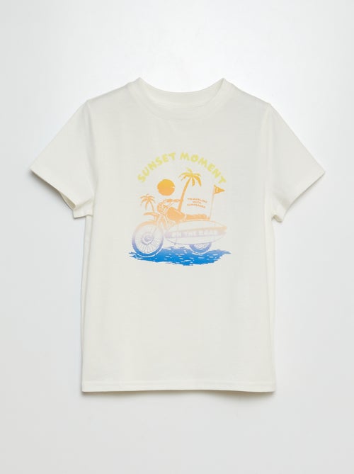 T-shirt con stampa fantasia - Kiabi