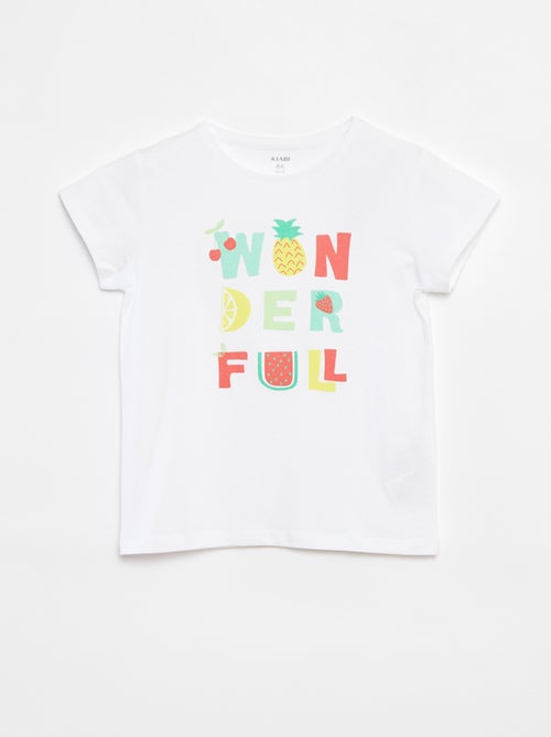 T-shirt con stampa fantasia - Kiabi