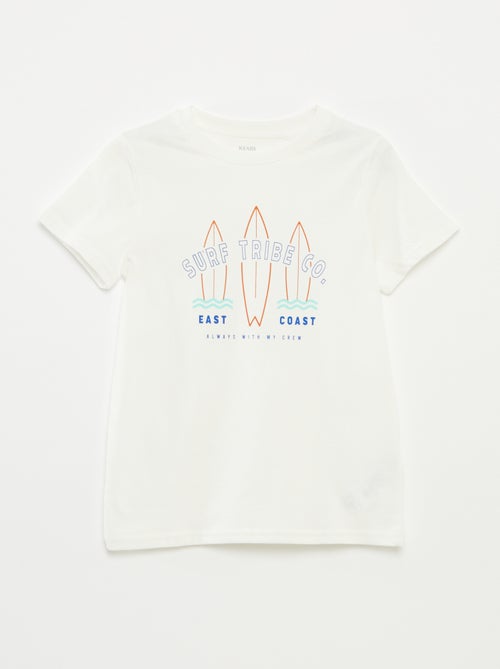 T-shirt con stampa fantasia - Kiabi