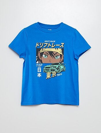 T-shirt con stampa fantasia