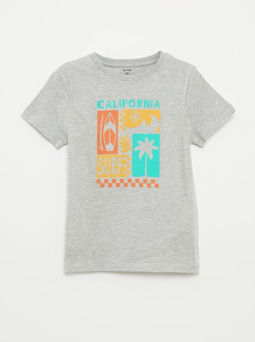 T-shirt con stampa fantasia - Kiabi
