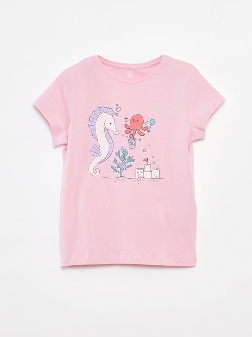 T-shirt con stampa fantasia - Kiabi