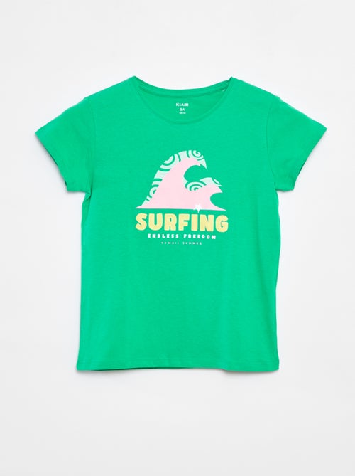 T-shirt con stampa fantasia - Kiabi