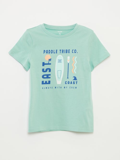 T-shirt con stampa fantasia - Kiabi