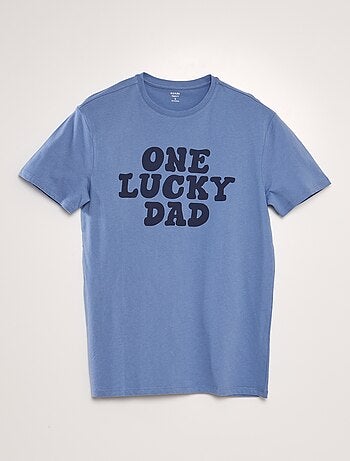 T-shirt con stampa 'Festa del papà' - Kiabi