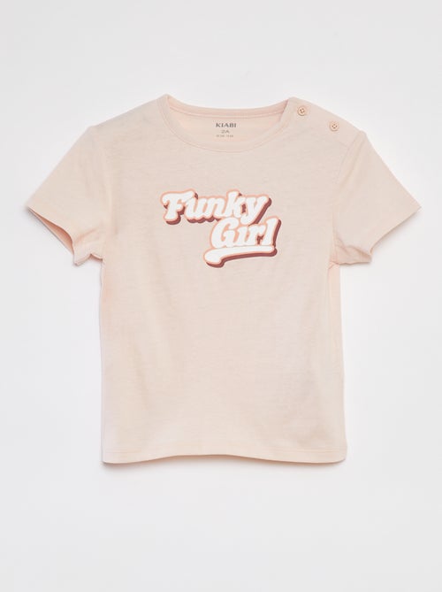 T-shirt con stampa Fête des pères - Kiabi