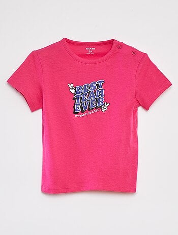 T-shirt con stampa Fête des pères