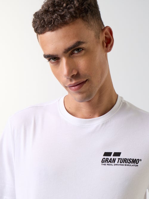 T-shirt con stampa 'Gran Turismo' fronte-retro - Kiabi