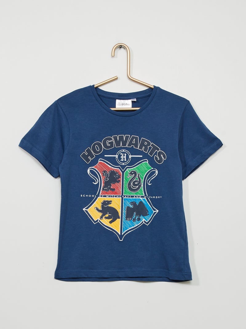 T-shirt con stampa 'Harry Potter' blu - Kiabi
