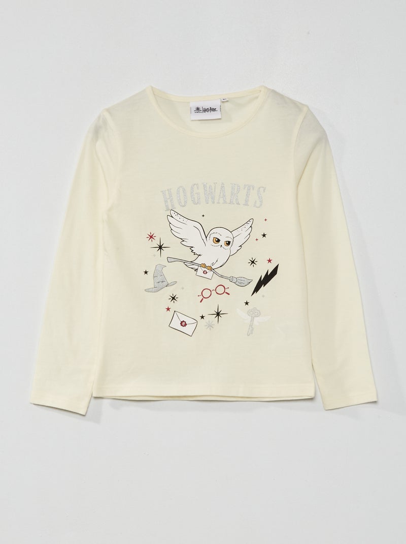 T-shirt con stampa 'Harry Potter' ecru - Kiabi