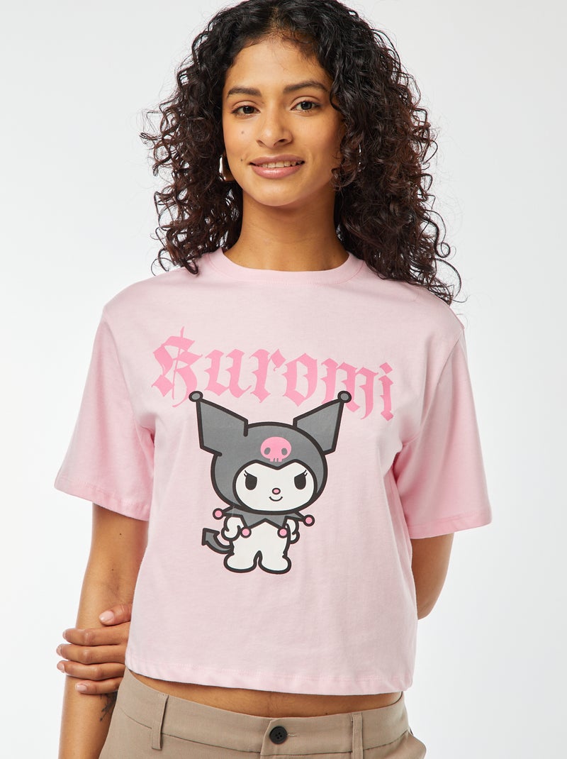 T-shirt con stampa 'Hello Kitty and friends' ROSA - Kiabi