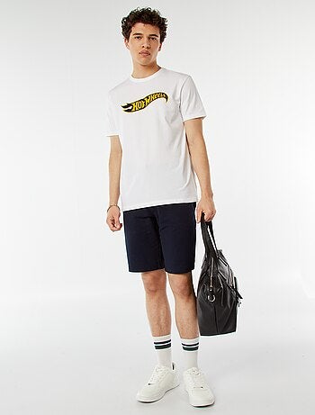 T-shirt con stampa 'Hot Wheels'