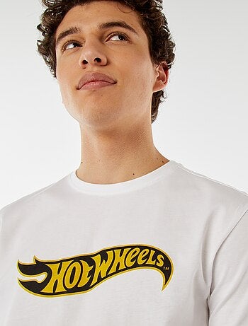T-shirt con stampa 'Hot Wheels'