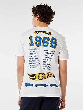 T-shirt con stampa 'Hot Wheels'