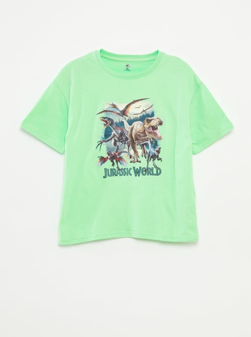 T-shirt con stampa 'Jurassic World' - Kiabi