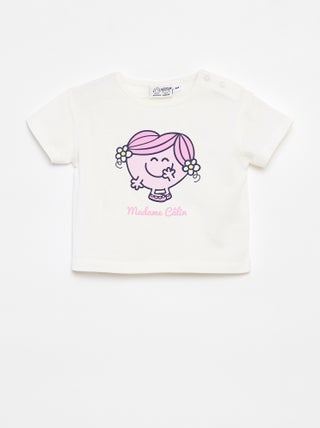 T-shirt con stampa 'Madame Câlin'
