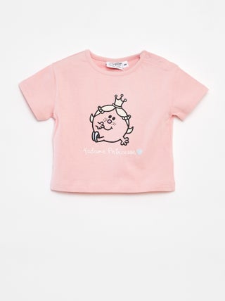 T-shirt con stampa 'Madame Princesse'