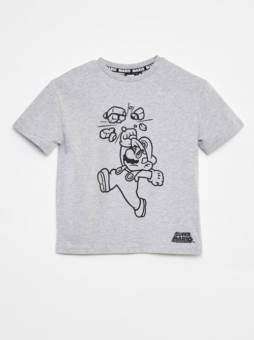 T-shirt con stampa 'Mario' - Kiabi