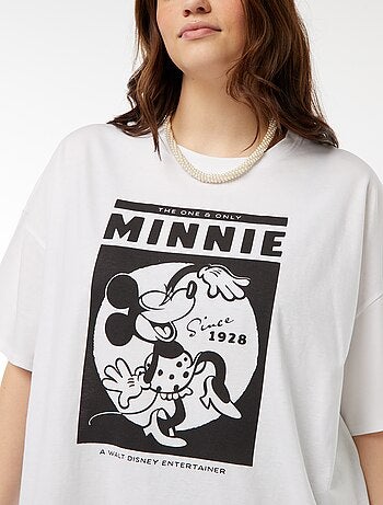 T-shirt con stampa 'Minnie'