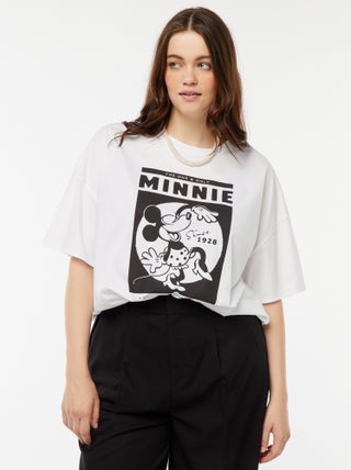 T-shirt con stampa 'Minnie'