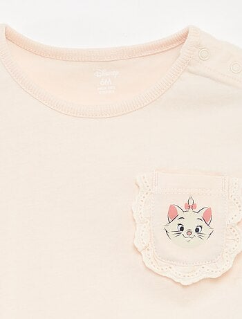 T-shirt con stampa 'Minou'