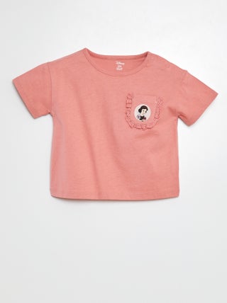 T-shirt con stampa 'Minou'