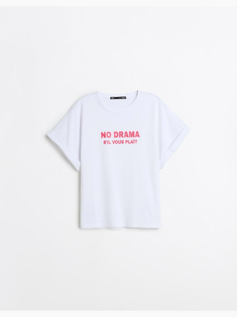 T-shirt con stampa, MO Fashion Bianco - Kiabi
