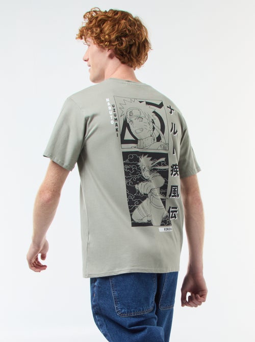 T-shirt con stampa 'Naruto' a maniche corte - Kiabi