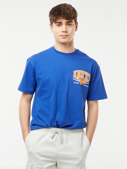 T-shirt con stampa 'NBA' - Kiabi