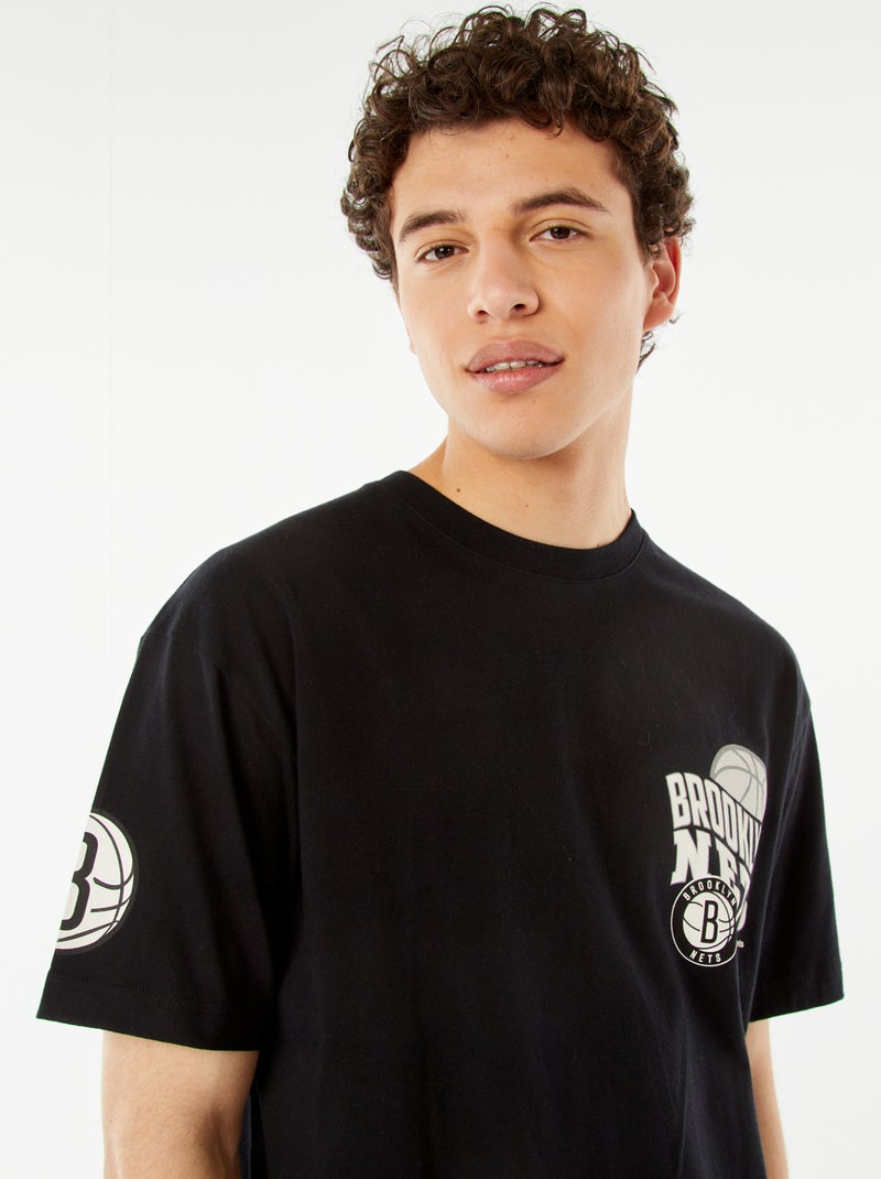 T-shirt con stampa 'NBA' NERO - Kiabi