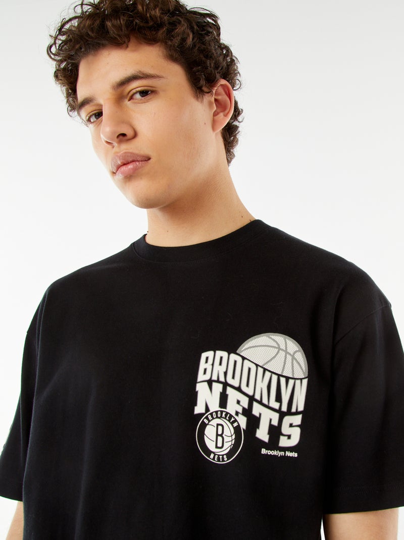 T-shirt con stampa 'NBA' NERO - Kiabi